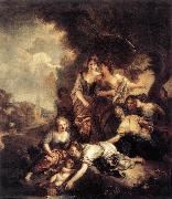 LA FOSSE, Charles de The Finding of Moses zh oil painting